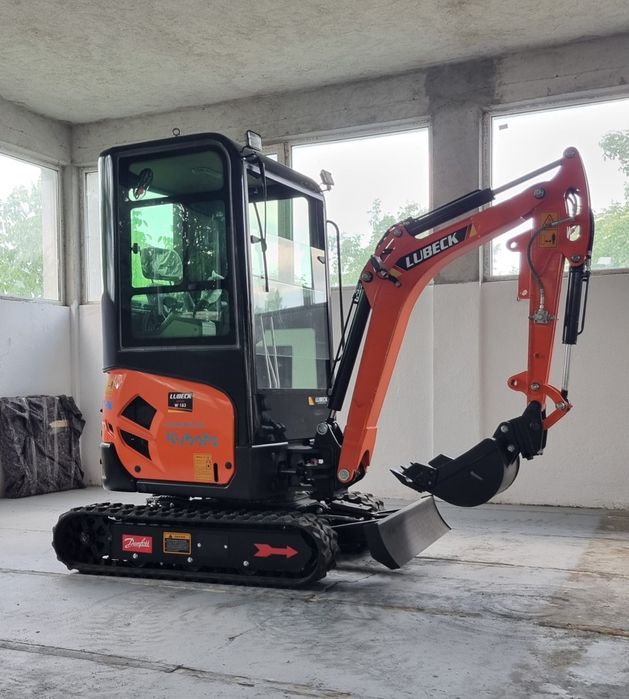 Miniexcavator Lubeck W183 ~Utilaj Nou~Livrare