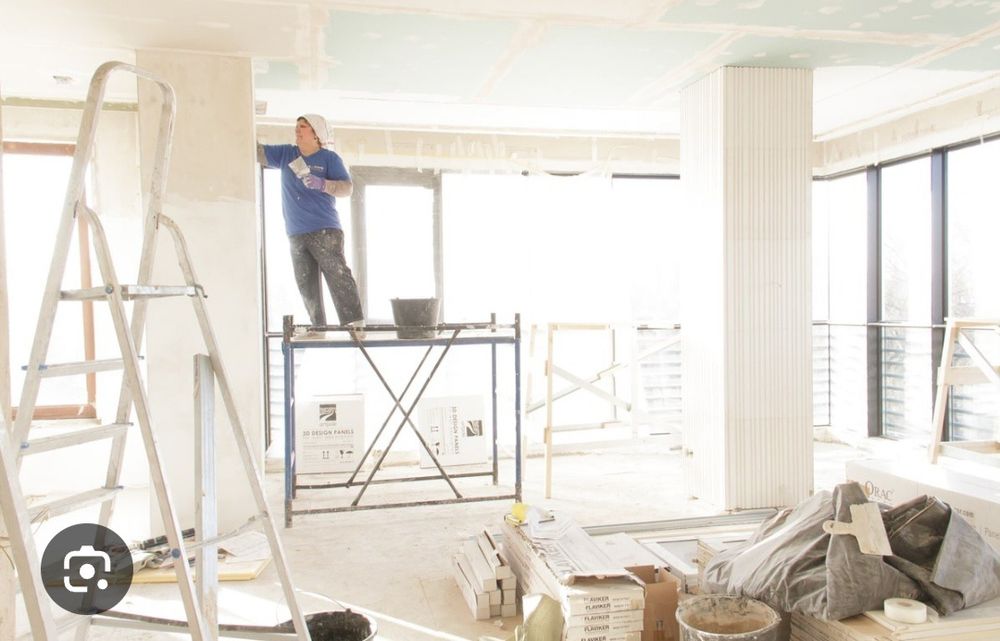 Делаю ремонт левкас штукатурка