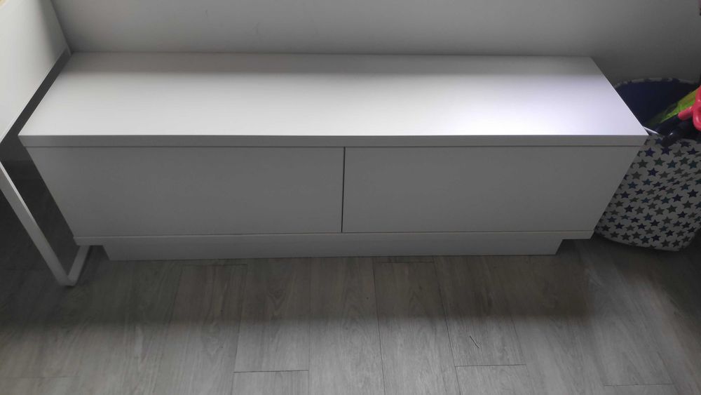 Тв шкаф , TV шкаф бял