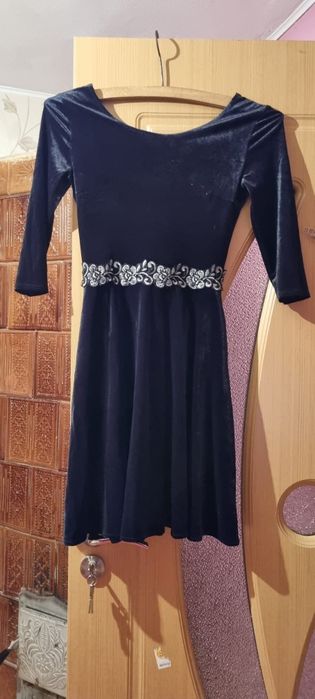 Rochie din catifea dama