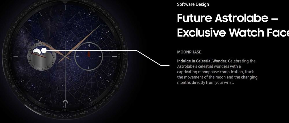 Samsung Galaxy Watch6 Classic Astro Edition