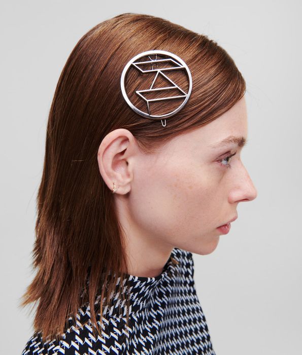 Karl Lagerfeld Monogram Clip set