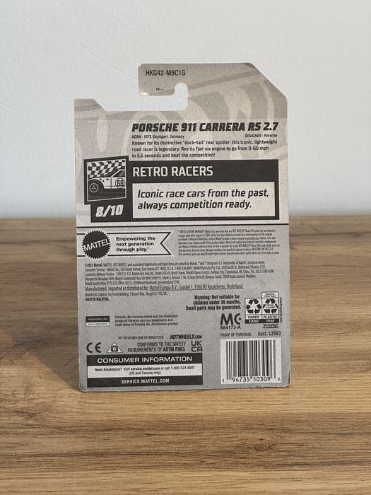 Porsche 911 - Оригинальный Hot Wheels машинка в отличном состоянии