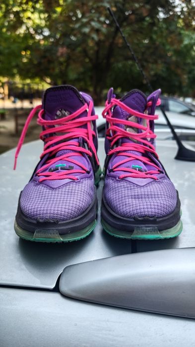 Nike LeBron 19 Purple Teal