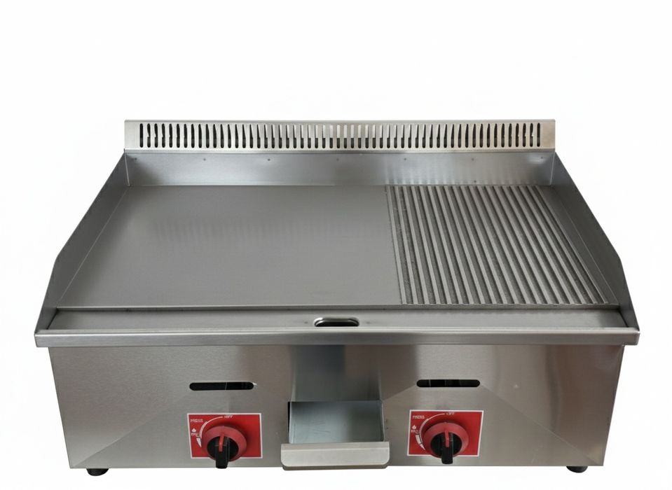 Plita gatit alimentare gaz 2 zone neted si striata transport gratuit