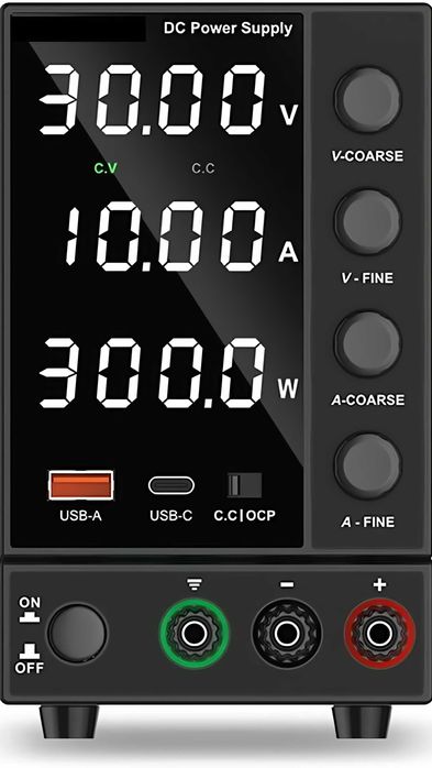 Sursa alimentare laborator reglabila 30V 10A USB Sigilata