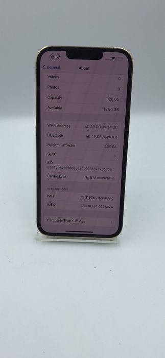 Iphone 13 Pro 128 GB 88% Baterie Garantie/Factura #50274