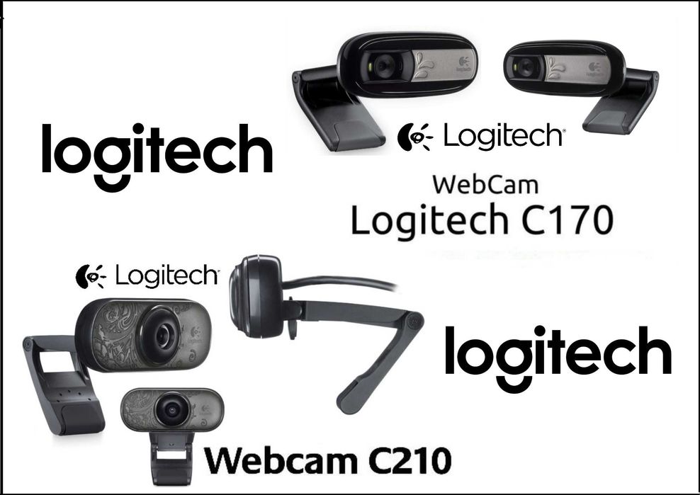 Камери с микрофон Logitech C170 и C210 - USB