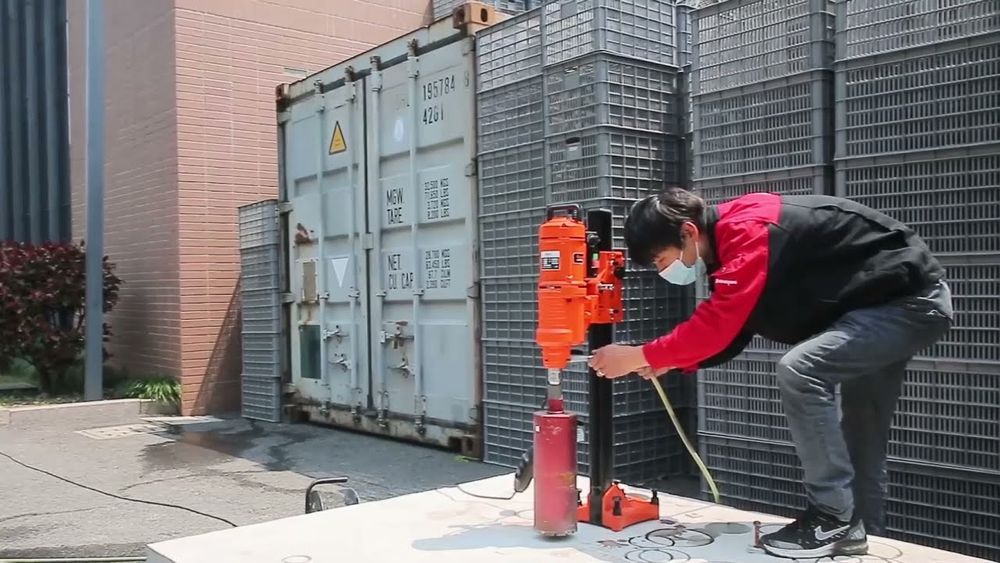 Алмазный бур со станиной CAYCEN 2550