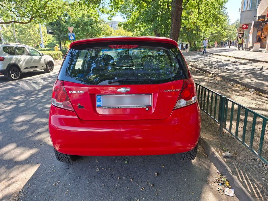 Chevrolet KALOS | 2005 | ROSU | 67457 Km | AC | Jante Aliaj