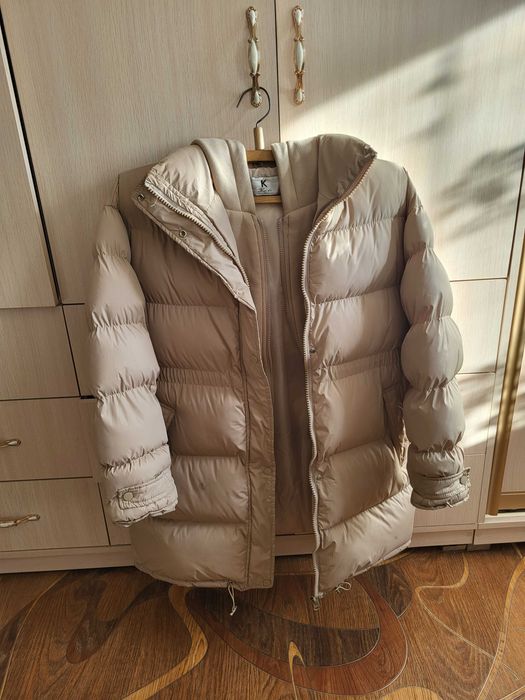 Куртка осенняя бежевая