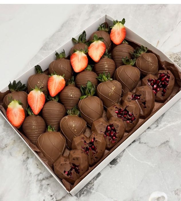 Клубника в шоколаде за час