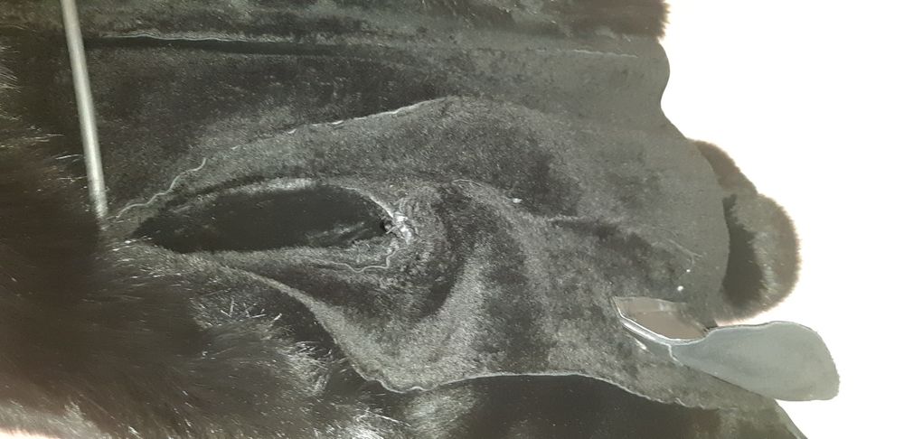 Палто с яка от лисица