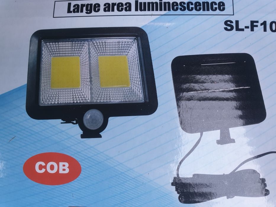 Lampa Led cu panou solar, 30W