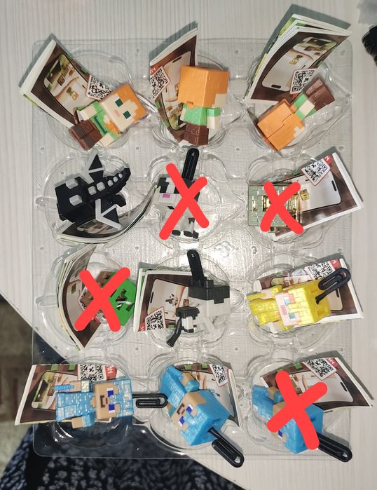 Фигурки minecraft