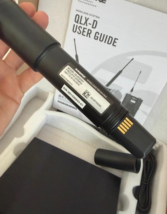 Shure QLXD4 Beta 58A microfon wireless digital profesional 900MHz