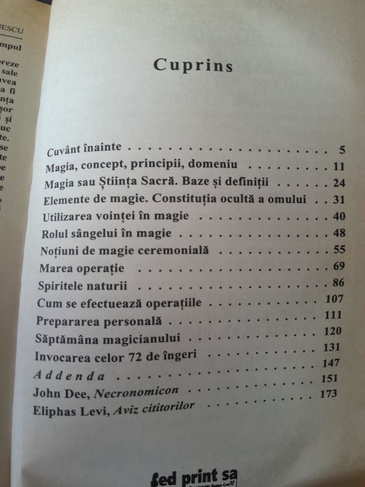 RARA, Magia Neagra carte de vraji incantatii ritualuri colectie 2003