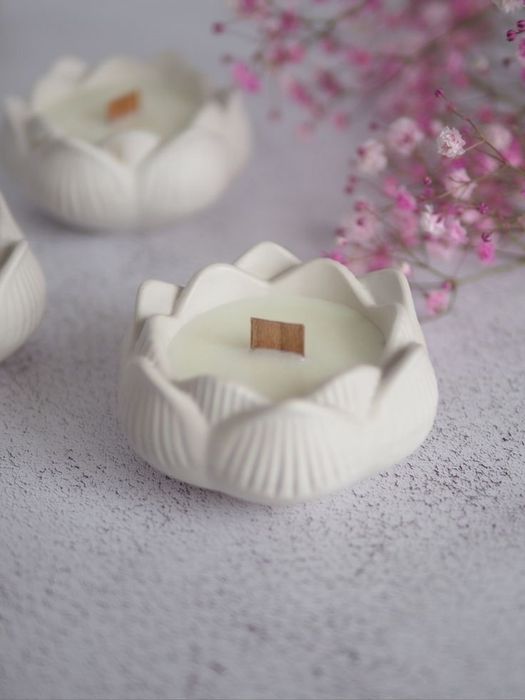 Ароматические свечи.Натуральный соевый воск.