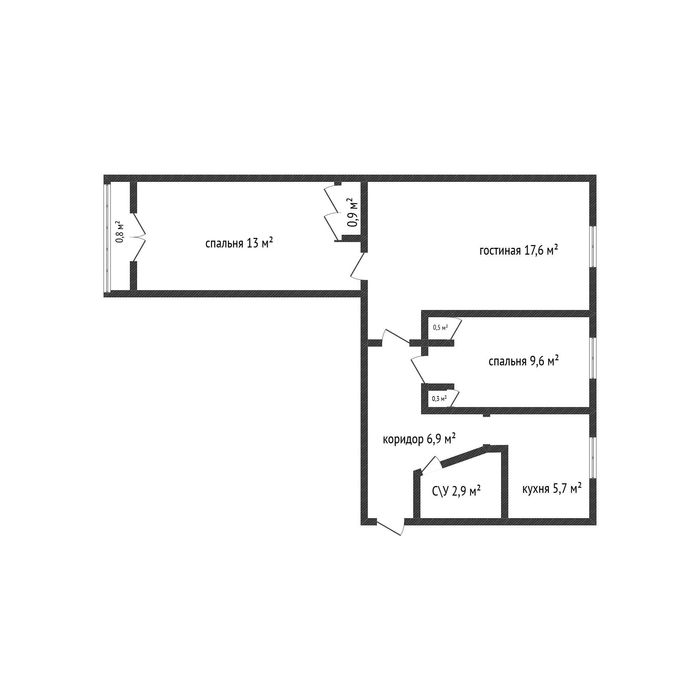 продам 3 комнатную квартиру