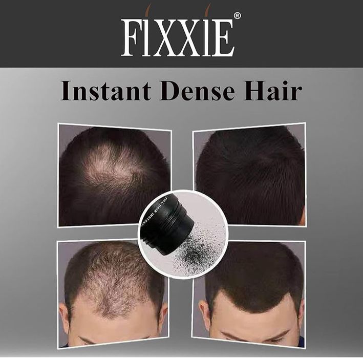 Fibre pentru par rar Beauty Pack, Fixxie, Brunet, Saten inchis, Blond