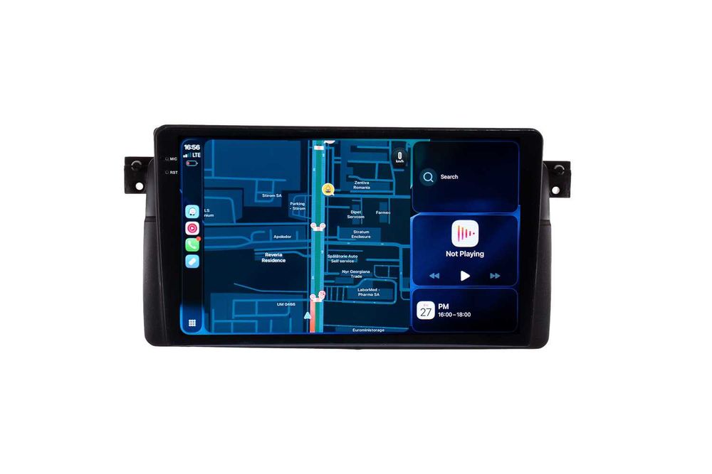 Navigatie BMW E46 Android 14 , Apple Carplay , Android Auto + Camera Marsarier