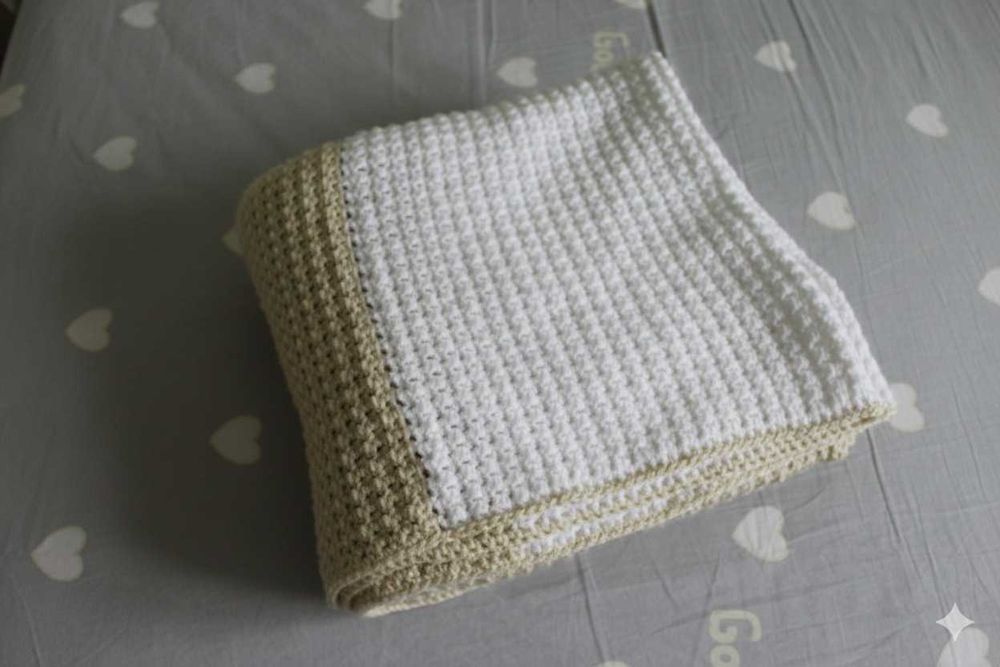 Ръчно плетена прегръдка - одеало
