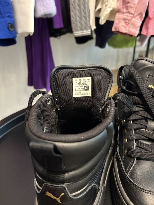 Adidași Puma negri, mărimea 38