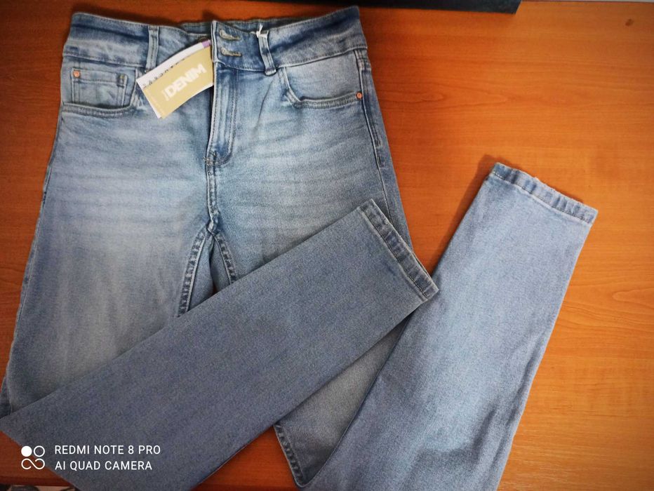 Blugi de iarnă / damă / Denim / Sinsay