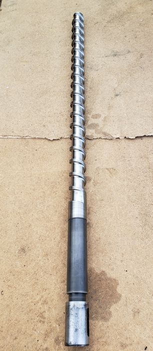 Șnec Extruder Mase Plastice 45mm x 1060mm  Bimetalic-Profesional