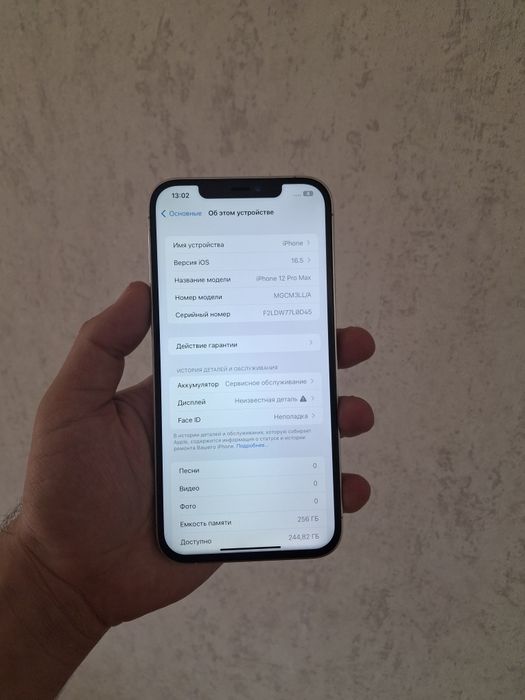 Iphone 12 pro max 256gb