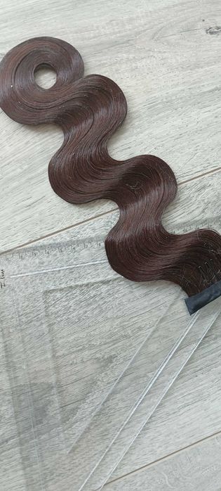 РЕТРО КИЧУР изкуствена коса, тъмен кестен