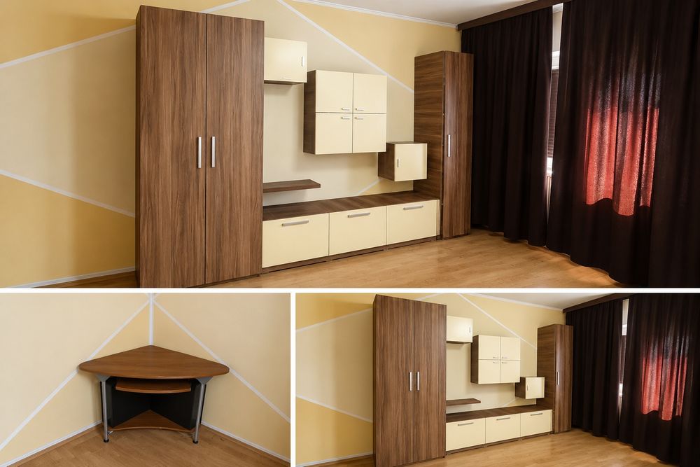 Vând canapea și corpuri mobilier