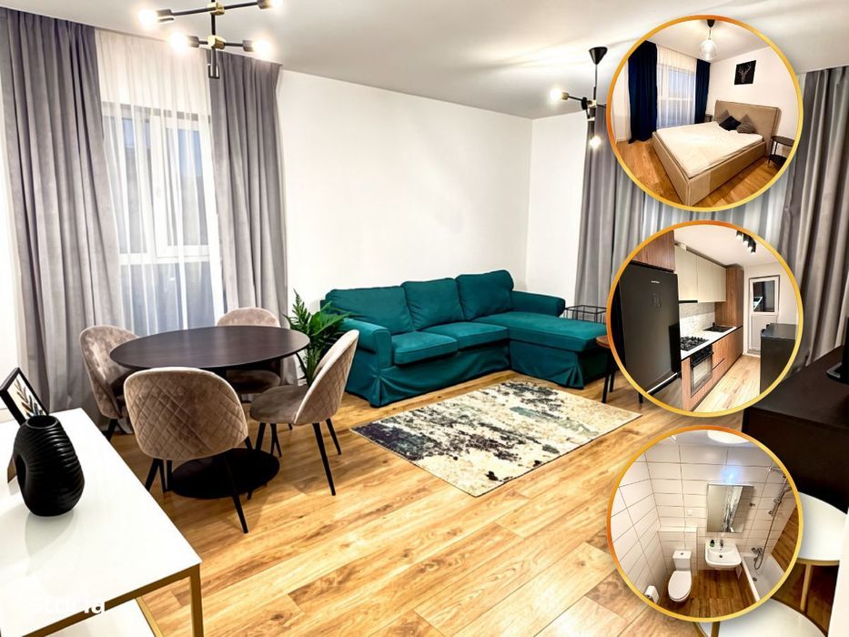 Ap 2 camere | Hercesa Vivenda | 6min M Costin Georgian | Centrala prop