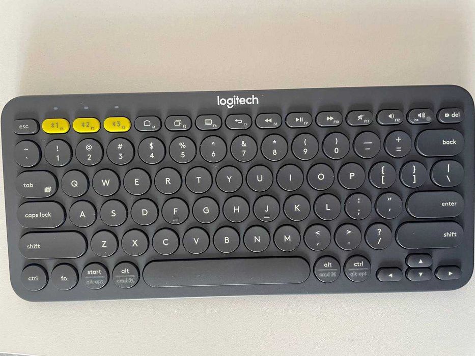 Logitech K380, английская раскладка