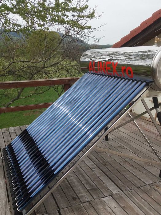 Panou solar presurizat inox 300 litri, montaj si service Sibiu