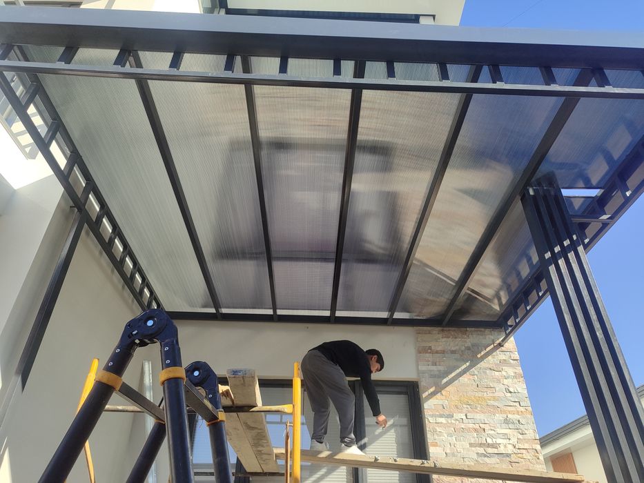 Сварка ишлари ( навес,козирок, лексан, газ ва сув труба)