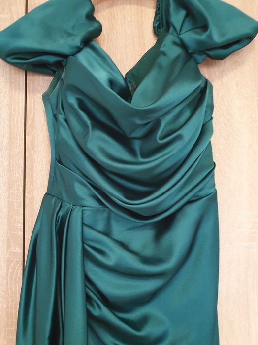 Rochie lunga verde