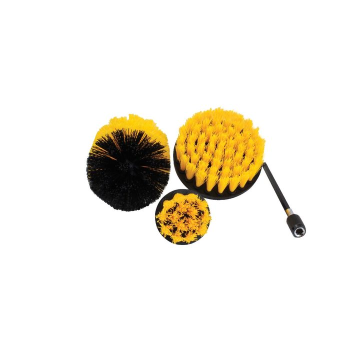 Set de 4 perii curatare pentru bormasina, Satra