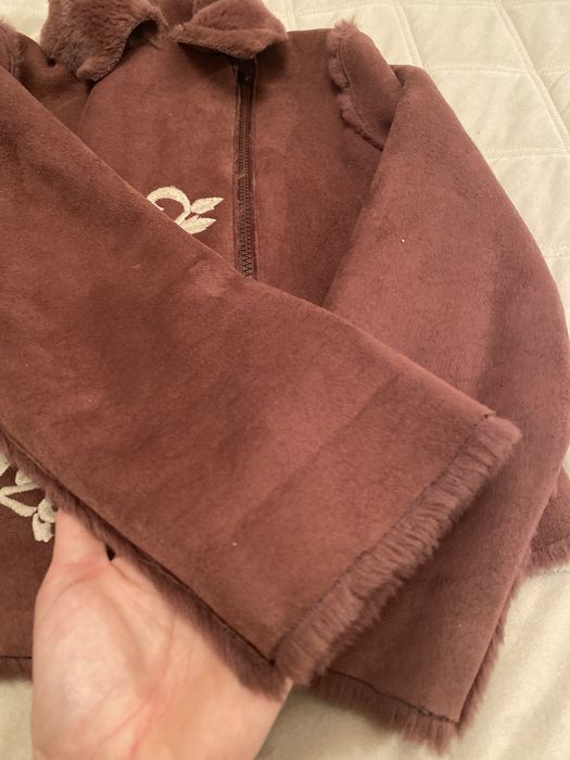 Дубленка на девочку 8 лет