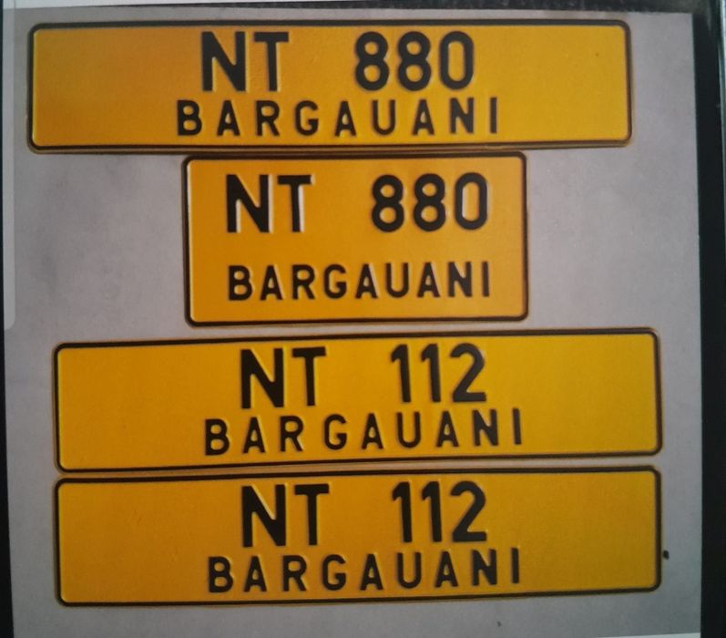 Numere  auto  ornamente