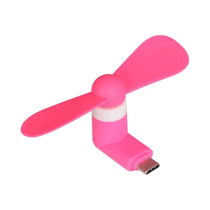 Новый удобный мини вентилятор работает через телефон