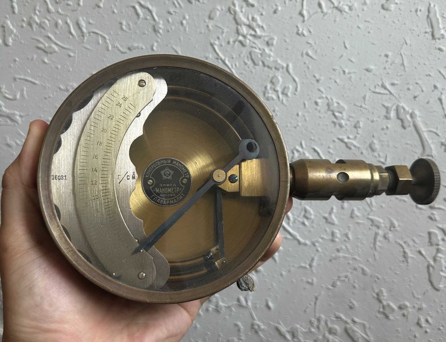 Контрольный Манометр Завода Манометр Москва Главармалит