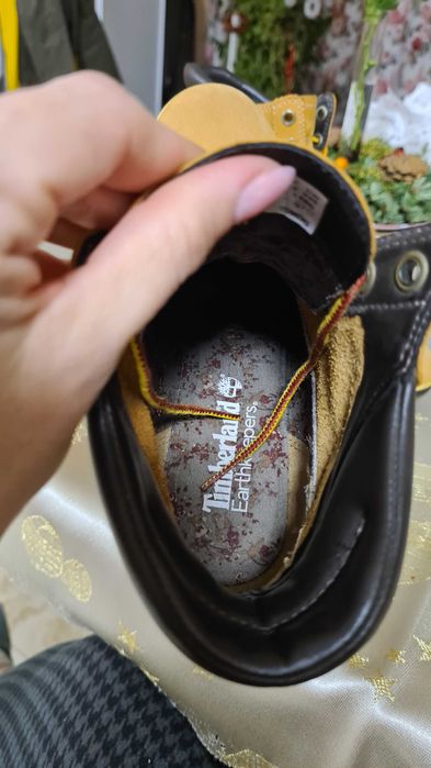 Ghete dama din piele Timberland