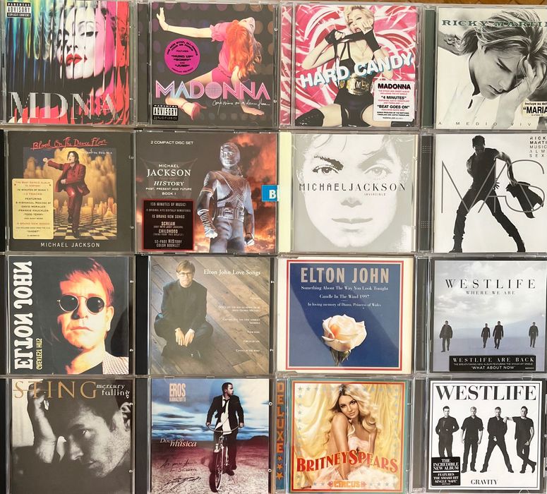 CD музика — различни жанрове