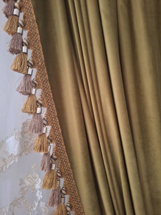 Штор и тюль  10 м.