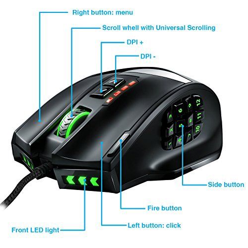 Игровая мышь Gamkoo Varanus 16400 DPI