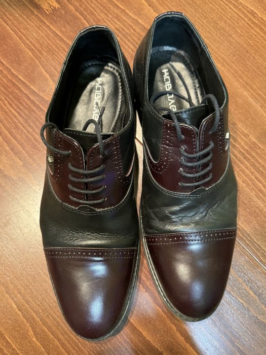 Официални мъжки кожени обувки