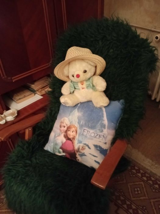 Vand balansoar cu tot cu cerga verde de lana