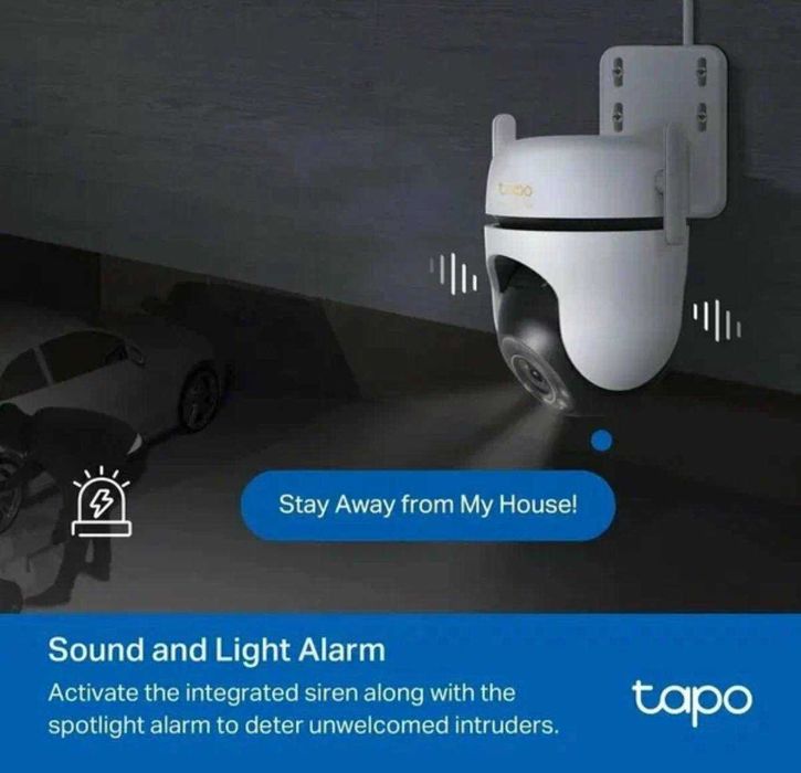 TP-Link Tapo C530WS Наружная камера безопасности панорамирования