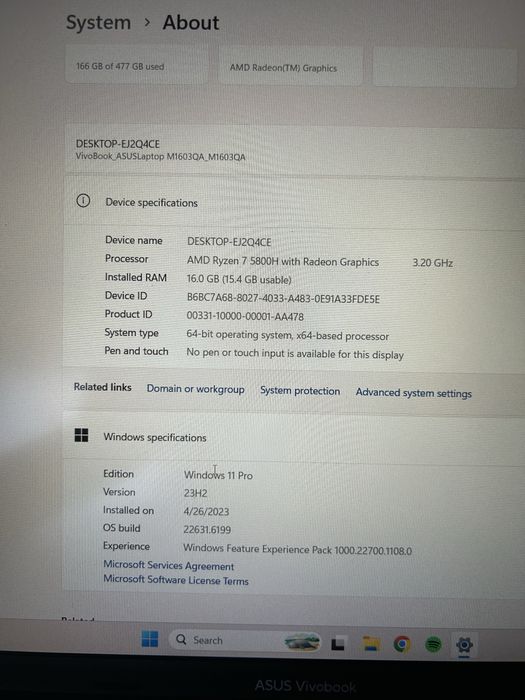 Ноутбук Asus Vivobook 16